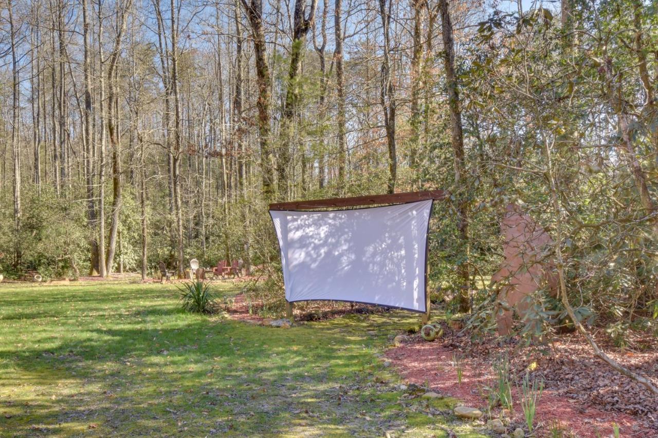 5-Acre North Georgia Mountain Retreat With Creek! Villa Sautee Nacoochee Bagian luar foto