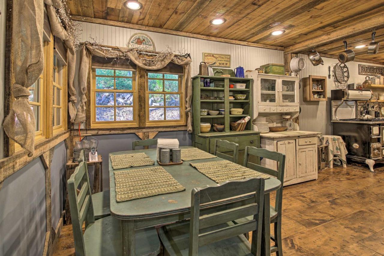 5-Acre North Georgia Mountain Retreat With Creek! Villa Sautee Nacoochee Bagian luar foto