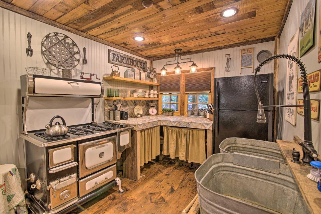 5-Acre North Georgia Mountain Retreat With Creek! Villa Sautee Nacoochee Bagian luar foto