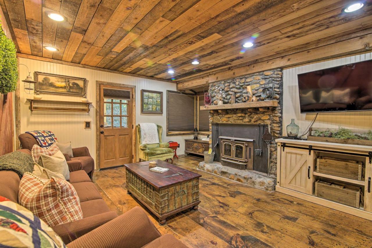 5-Acre North Georgia Mountain Retreat With Creek! Villa Sautee Nacoochee Bagian luar foto