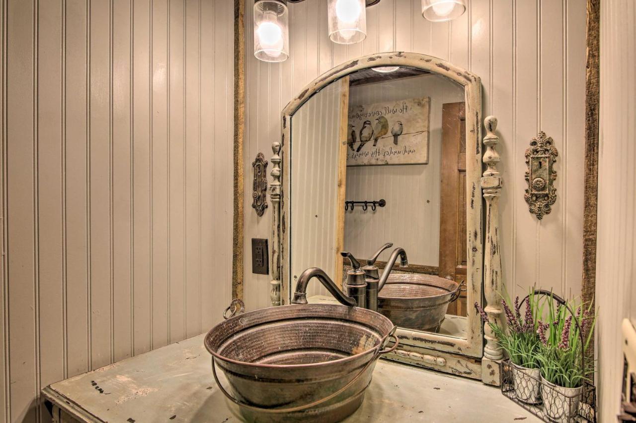 5-Acre North Georgia Mountain Retreat With Creek! Villa Sautee Nacoochee Bagian luar foto