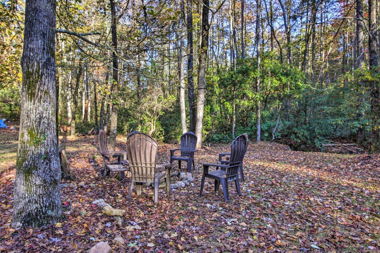 5-Acre North Georgia Mountain Retreat With Creek! Villa Sautee Nacoochee Bagian luar foto